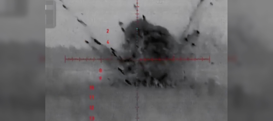 Росгвардейцы уничтожили украинский FPV-дрон прямо в воздухе (видео)