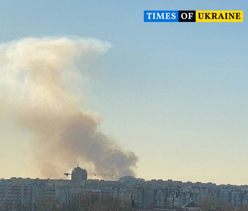 Сильный пожар в Чернигове — сообщают местные каналы