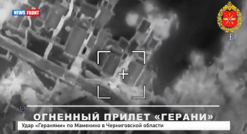 Удар «Геранями» по Мамекино в Черниговской области