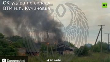 С ювелирной точностью наши бойцы уничтожили склад ВСУ с дронами и компонентами к ним
